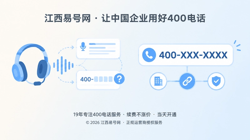 号码口播听写与规范展示的左右构图插画