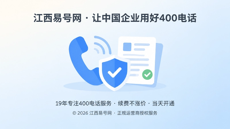 400电话长期管理入口主题配图