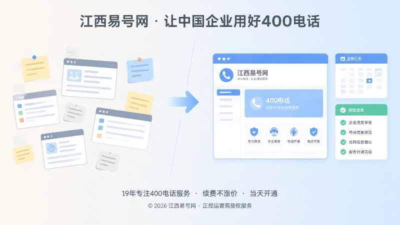 对比式展示零散旧信息与统一官网更新机制的差异