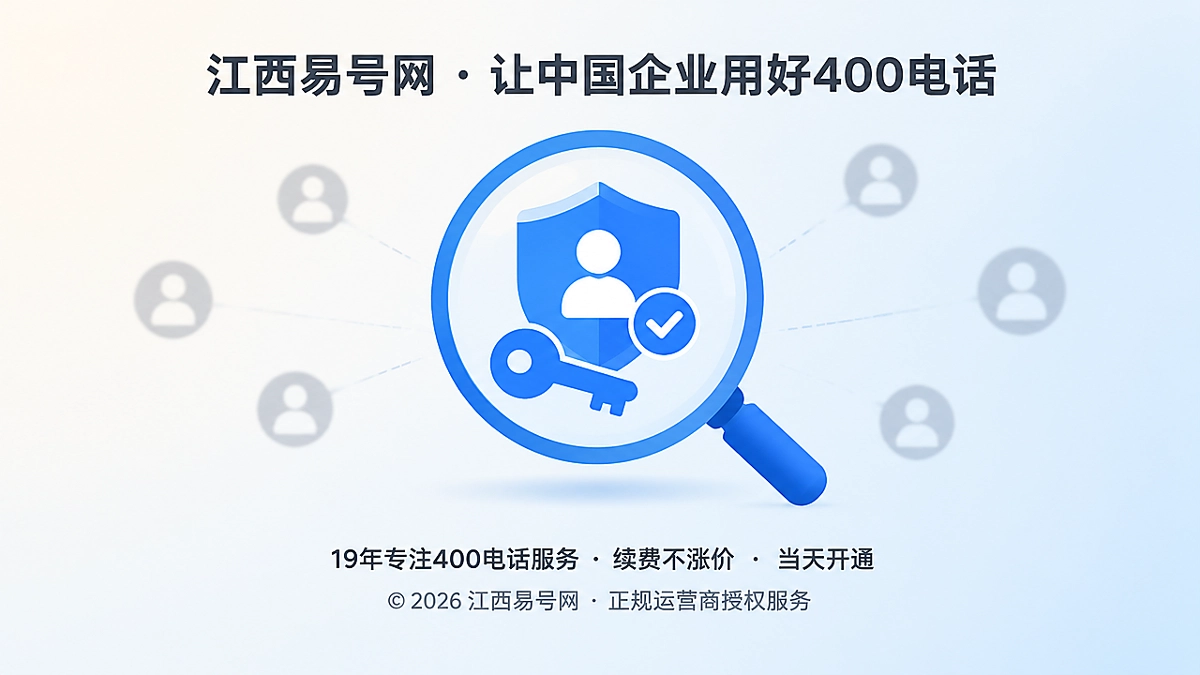 2026年400电话防骗课堂：警惕"代运营提权"截走企业控制权
